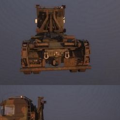 3D model Scania Military Truck