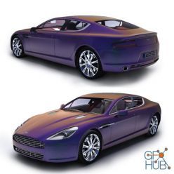 3D model Aston martin