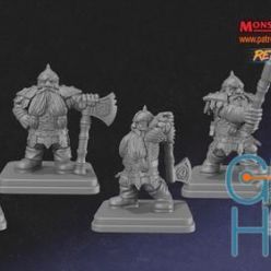 3D model HQ Dwarf – 3D Print