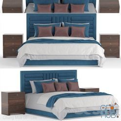 3D model Fendi Casa bed (max 2014, obj)