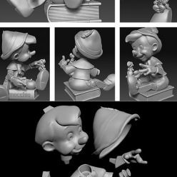 3D model Pinocchio – 3D Print