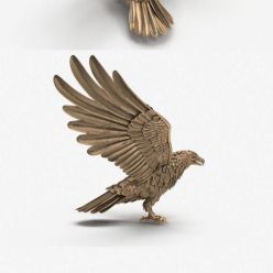 3D model Bronze Eagle PBR