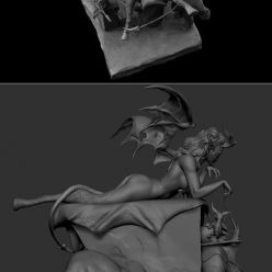 3D model Succubus (concept by Bayard Wu) – 3D Print