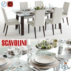 3D model Scavolini Freetime Furniture Set