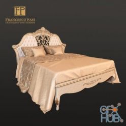 3D model FRANCESCO PASI classic bed GRAN GUARDIA