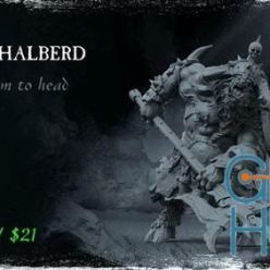 3D model The Halberd – 3D Print