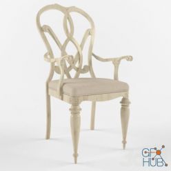 3D model Chair Hooker Furniture