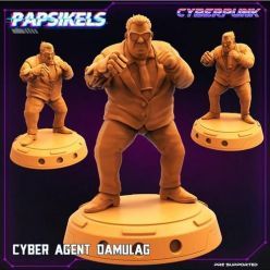 3D model PapSikels Miniatures - Tribes - Cyberpunk Release February 2022 – 3D Print