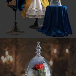 3D model Beauty and the Beast (max 2011)