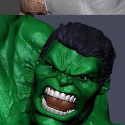 3D model Hulk vs Juggernaut – 3D Print