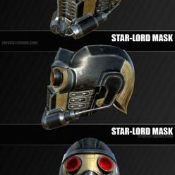 3D model Star-Lord Mask PBR