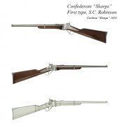 3D model Carbine Sharps 1859
