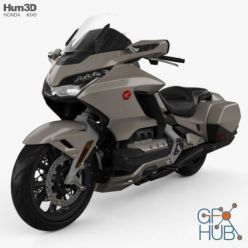 3D model Honda GL 1800 Gold Wing 2018