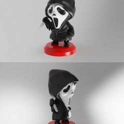 3D model PlaKit Scream Ghostface – 3D Print