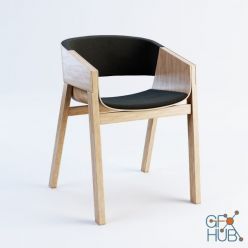 3D model Merano chair by Alexander Gufler