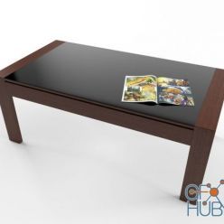 3D model Coffee table M1300 with lifting gear