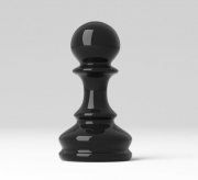 3D model Chess piece pawn