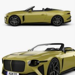 3D model Bentley Mulliner Bacalar 2021