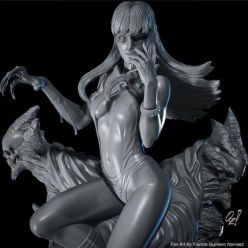 3D model Vampirella – Comic Vine – 3D Print