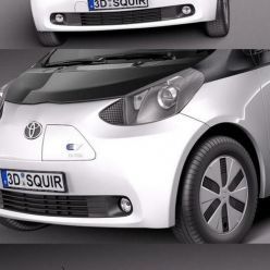 3D model Toyota IQ EV 2013