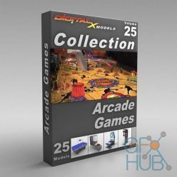 3D model DigitalXModels – Volume 25 – Arcade Games