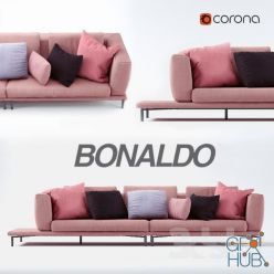 3D model Sofa Bonaldo Marc-U