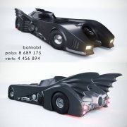 3D model Batmobil 1989