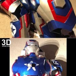 3D model Iron Man Mark II Armor War Machine MK 2 – 3D Print