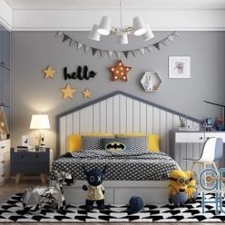 3D model Children Bedroom 16