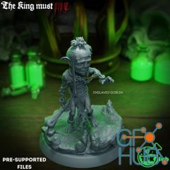 3D model ﻿Enslaved Goblin – 3D Print