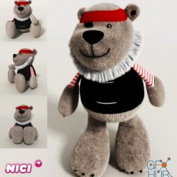 3D model NICI bear
