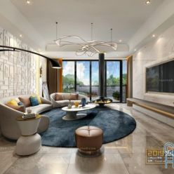 3D model Modern Style Interior 038