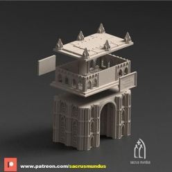 3D model Augusta. The Holy City (cathedral) – 3D Print