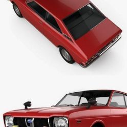 3D model Hum3D - Subaru Leone GSR 1972