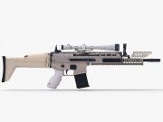 3D model Assault rifle Fn Scar