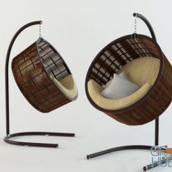 3D model Fabio Hanging Chair