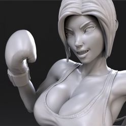 3D model Knockout Girl Fanart – 3D Print