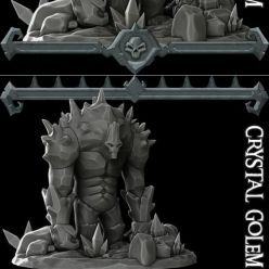 3D model Crystal Golem – 3D Print