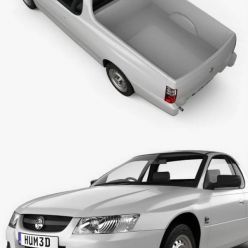 3D model Holden VZ Ute 2004