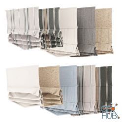 3D model Curtain collection 12