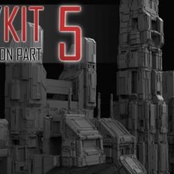 3D model ArtStation Marketplace – CityKit: Sci-Fi Edition Part 5