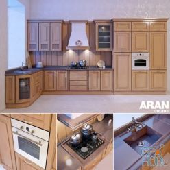 3D model Kitchen ARAN Provenzale (max 2012, fbx)