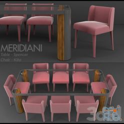 3D model Spencer+Kita by Meridiani