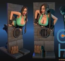 3D model Lara Croft – 3D Print