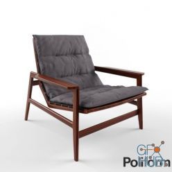 3D model Armchair Ipanema by Poliform