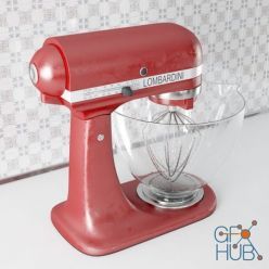 3D model Red mixer by Lombardini