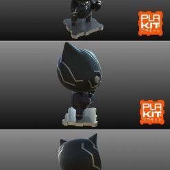 3D model PlaKit Black Panther – 3D Print
