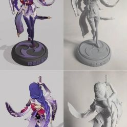 3D model Raiden Shogun - Baal Genshin Impact – 3D Print