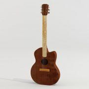 3D model Acoustic guitar