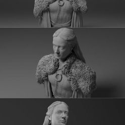 3D model ﻿Sansa Stark – 3D Print